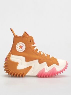 Like New! Converse Run Star Motion CX Platform High Top Sneakers Desert Gradient